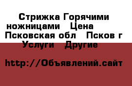 Стрижка Горячими ножницами › Цена ­ 800 - Псковская обл., Псков г. Услуги » Другие   